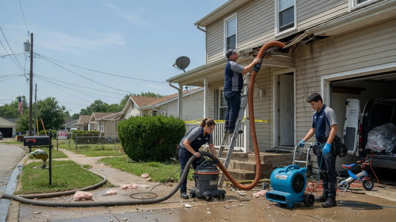 Water Damage Restoration in Clarington, OH near me